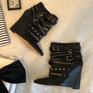 NIB L.A.M.B. “Thacker” Moto Booties